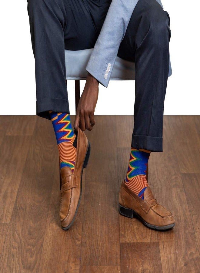 ADVANSYNC Premium Kente Cloth Socks (9-12, 3 Pack Bundle No 1) - Image 3